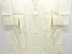 アンティーク　本麻透かし織　菊模様長襦袢